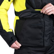 Metro 2 Mens Jacket Black Fluo