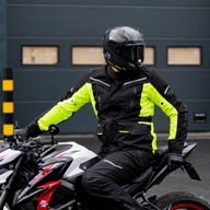 Metro 2 Mens Jacket Black Fluo