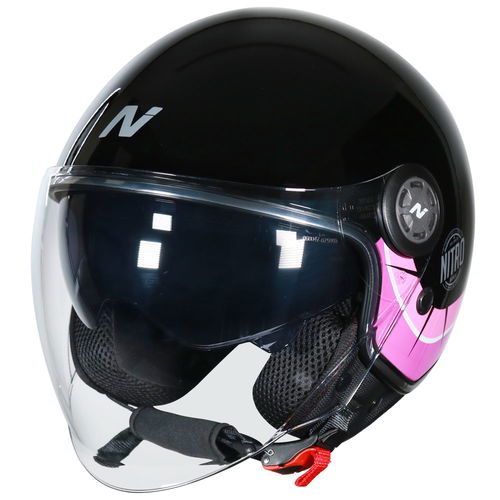 Nitro X662 Uno Baron Helmet Black Pink