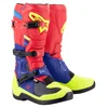 Alpinestars Alpinestars Tech 3 Boots Bright Red Dark Blue Yellow Fl - Thumbnail 1