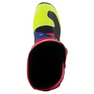 Tech 3 Boots Bright Red Dark Blue Yellow Fl