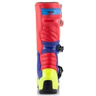 Tech 3 Boots Bright Red Dark Blue Yellow Fl