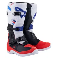 Tech 3 Boots White Bright Red Dark Blue