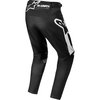 Alpinestars Racer Supermatic Black White Motocross Pants Rear                                                                                                                                                                                                  