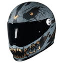 YM-833 Predator Helmet Devil Black Gold