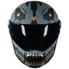 Frank Thomas Frank Thomas YM-833 Predator Helmet Devil Black Gold - Thumbnail 4