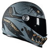 Frank Thomas Frank Thomas YM-833 Predator Helmet Devil Black Gold - Thumbnail 5