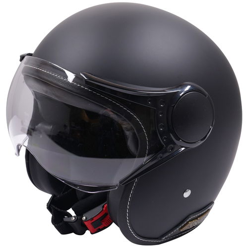 Axor Jet Open Face Helmet Matt Black Black