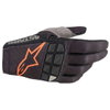 Alpinestars Racefend Black Orange MX Gloves Back                                                                                                                                                                                                               