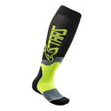 MX Plus-2 Socks Black Yellow Fluo