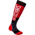 MX Plus-2 Socks Red White