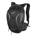 Tech Aero Back Pack Black White