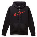 Ageless II Fleece Black Red