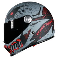 YM-833 Predator Helmet Devil Black Red