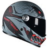 Frank Thomas Frank Thomas YM-833 Predator Helmet Devil Black Red - Thumbnail 5