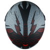 Frank Thomas Frank Thomas YM-833 Predator Helmet Devil Black Red - Thumbnail 8