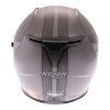 Nolan N87 Rapid N-Com 016 Flat Lava Grey Red Full Face Motorcycle Helmet Back                                                                                                                                                                                  