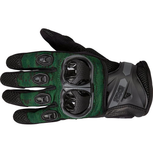 IXS Montevideo-Air S Tour LT Gloves Black Green