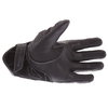BKS Denim Ladies Black Motorcycle Glove Palm                                                                                                                                                                                                                   