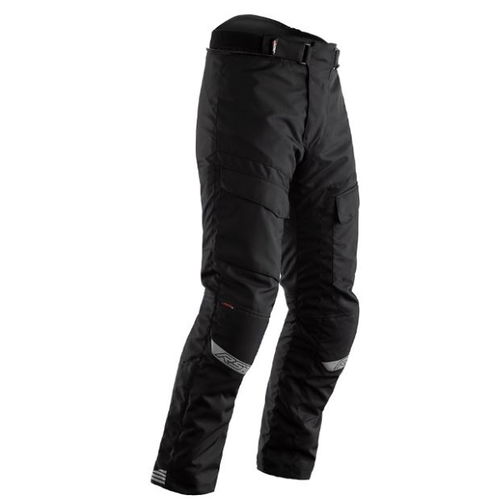 RST Alpha IV 2727 CE Black Textile Motorcycle Trousers Front                                                                                                                                                                                                   