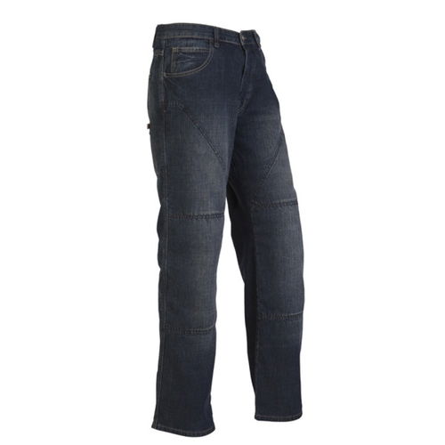 Hornee SA-M3 Relax Fit Jeans Bruised Wash Blue
