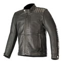 Crazy Eight Leather Jacket Black
