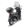 Kappa 35ltr Black Monolock Motorcycle Top Case In Use                                                                                                                                                                                                          