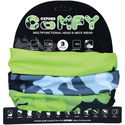 Comfy Neck Warmer 3 Pack Havoc Green