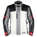 Beta Jacket Black Red Ivory
