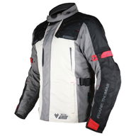Beta Jacket Black Red Ivory
