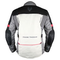 Beta Jacket Black Red Ivory