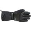 Racer Heat 4 Black Motorcycle Gloves Palm                                                                                                                                                                                                                      