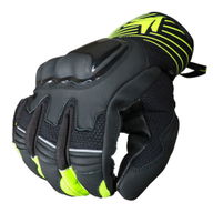 Venom Atom Gloves Black Fluorescent