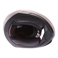 N87 Rapid N-Com Helmet 016 Flat Lava Grey Red