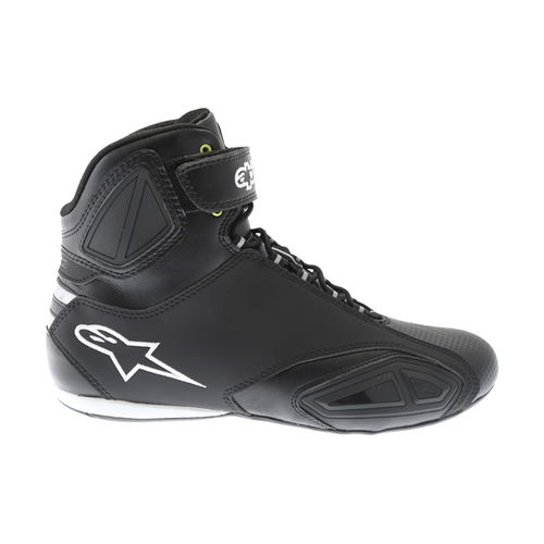 Alpinestars Fast 1 Black Motorcycle Shoe Outside leg                                                                                                                                                                                                           