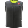 Dainese Smart Jacket Black Ladies Motorcycle Airbag Vest Front                                                                                                                                                                                                 