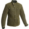 Segura Memphis Khaki Textile Motorcycle Jacket Front                                                                                                                                                                                                           