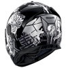 Shark Spartan 1.2 Lorenzo CAT GP Black White Silver Full Face Motorcycle Helmet Back Left                                                                                                                                                                      