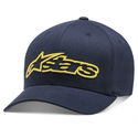 Blaze Flexfit Cap Navy Yellow