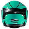 Nitro Nitro N700 Big Mouth Helmet Aqua Red White - Thumbnail 7