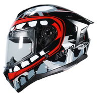 N700 Big Mouth Helmet Black Red White