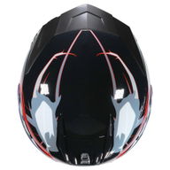 N700 Big Mouth Helmet Black Red White