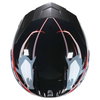 Nitro Nitro N700 Big Mouth Helmet Black Red White - Thumbnail 7