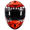 Nitro Nitro N700 Big Mouth Helmet Orange Red White - Thumbnail 4