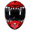 Nitro Nitro N700 Big Mouth Helmet Red Red White - Thumbnail 4