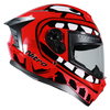 Nitro Nitro N700 Big Mouth Helmet Red Red White - Thumbnail 5