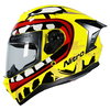 Nitro Nitro N700 Big Mouth Helmet Yellow Red White - Thumbnail 1