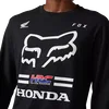 Fox Fox X Honda Long Sleeve T-Shirt Black - Thumbnail 3