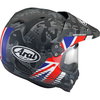 Arai Tour-X 4 Cover UK Adventure Motorcycle Helmet Back                                                                                                                                                                                                        