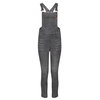 MotoGirl MotoGirl Daisy Dungarees Grey - Thumbnail 1